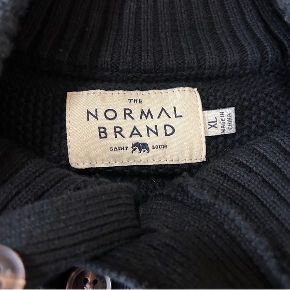 The Normal Brand Mens Button Down Sweater | Baylor Bears | Size XL | Black - Picture 10 of 10